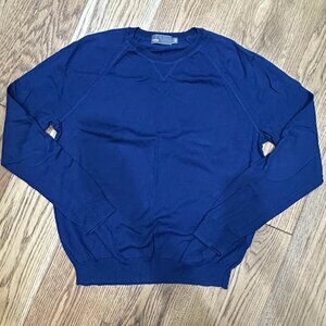 Vince Men's Sweater Size Large, Bright Navy